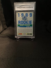 Load image into Gallery viewer, 1989 Barry Sanders Score Graded BCCG 9.   Rookie Football Card #257
