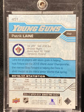 Load image into Gallery viewer, 2016-17 Patrick Laine Upper Deck Young Guns Hockey Card No 451
